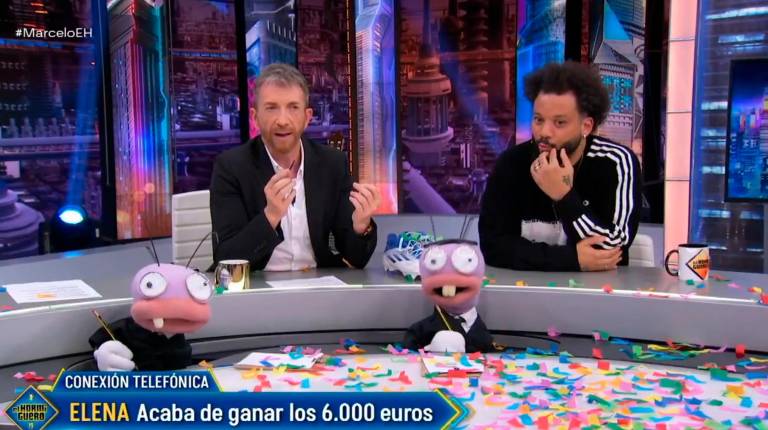 <i>Elena, de Villacarrillo, gana la Tarjeta Hormiguero Openbank. / Antena 3.</i>