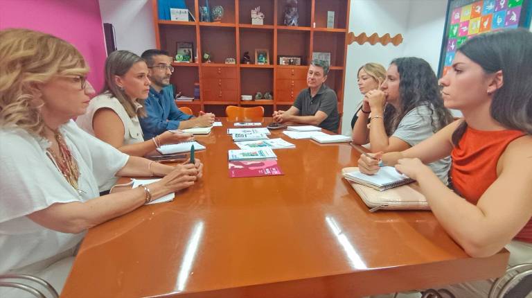 <i>Reunión de seguimiento del dispositivo. / Ayuntamiento de Jaén. </i>