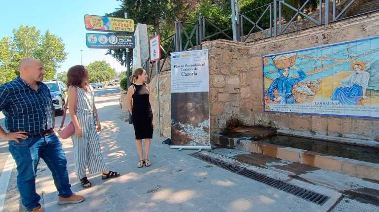 <i>Uno de los murales del proyecto. / Ayuntamiento de Cazorla. </i>