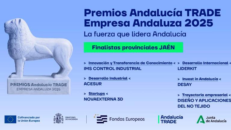 Los Premios Andalucía Trade Empresa Andaluza ya tiene a sus finalistas jiennenses