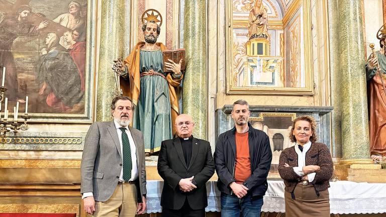 La escultura de San Pedro de la Catedral será restaurada