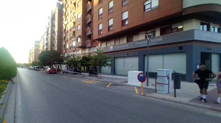 <i>Dársena de la calle Extremadura. / Grupo Popular Ayuntamiento de Jaén.</i>