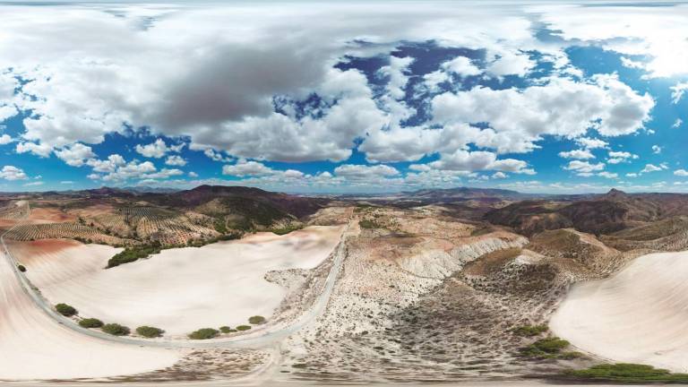 El triángulo desértico de Jaén