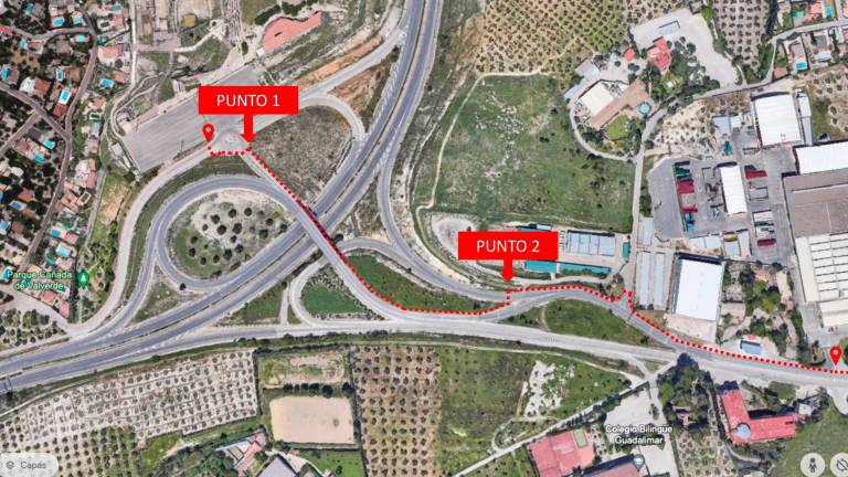 Un carril peatonal tras 20 años de accidentes en Valdeastillas