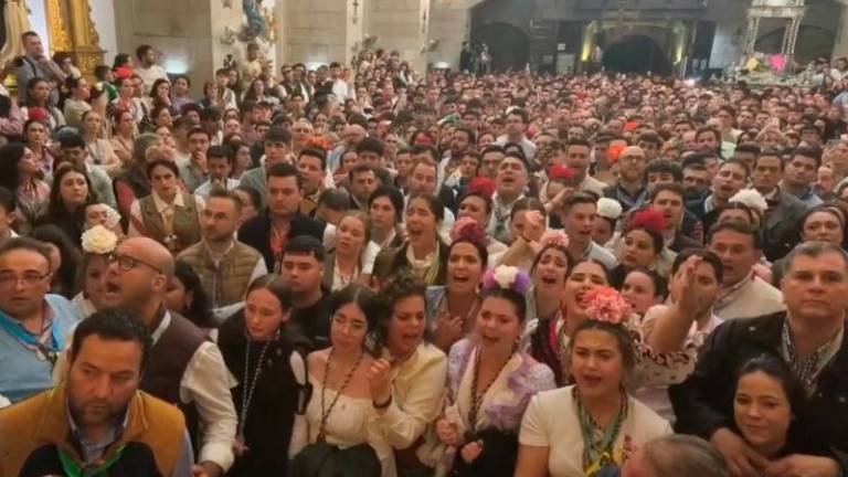 Así fue la llegada de Cofradía Matriz al Santuario de la Virgen de la Cabeza