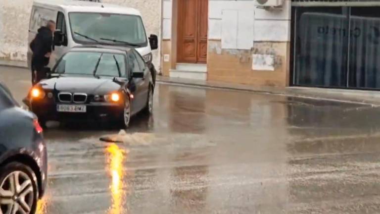 La borrasca Regina causa los primeros estragos en Jaén