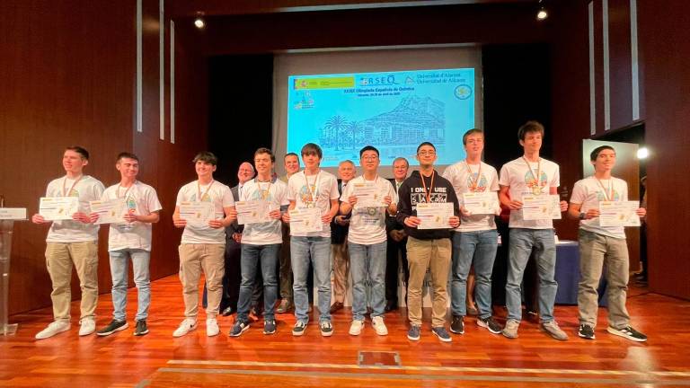 Pablo Garzón Cobo, del Colegio Cristo Rey de Jaén, consigue una de las medallas de oro de la 39 Olimpiada Nacional de Química