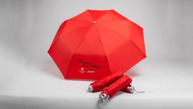 Paraguas conmemorativo de la Virgen de la Cabeza entregado hoy gratis con Diario JAÉN.