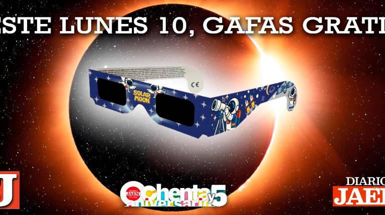 Gafas homologadas gratis con tu periódico Diario JAÉN el lunes 10 de agosto