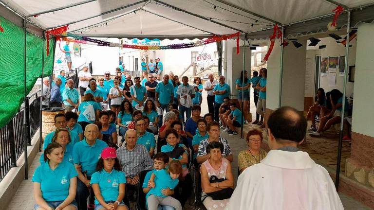 Una procesión de gran altura