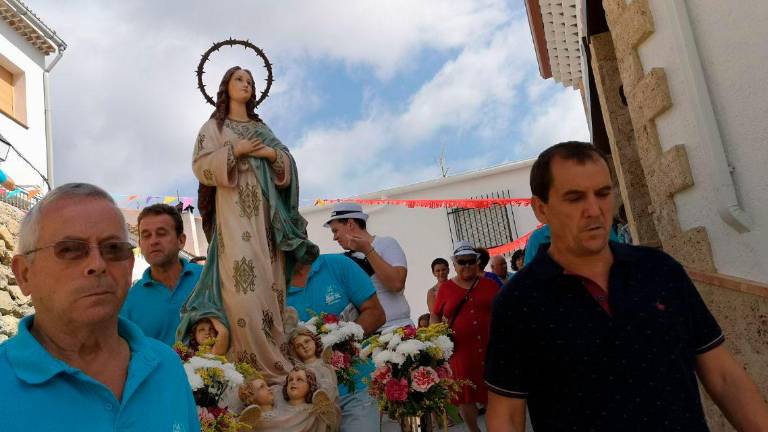 Una procesión de gran altura