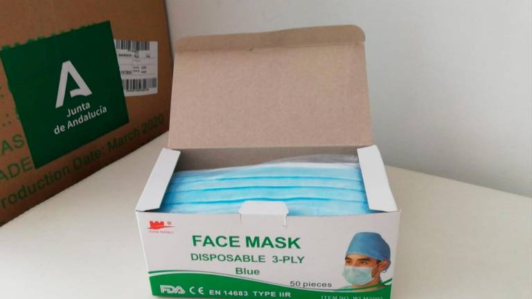 Más de tres millones de mascarillas en la provincia