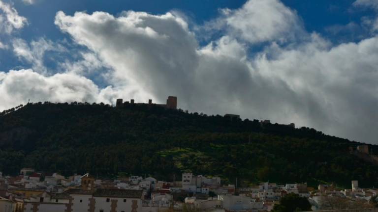 Poderío del viento sobre el cielo de Jaén