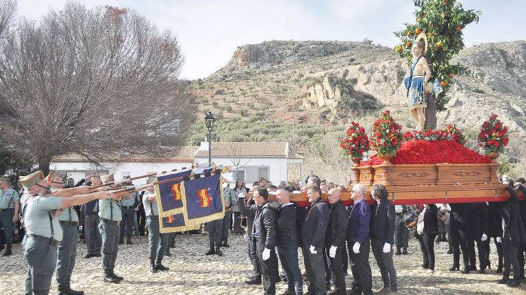 San Sebastián, entre pólvora y con la Legión en La Guardia de Jaén