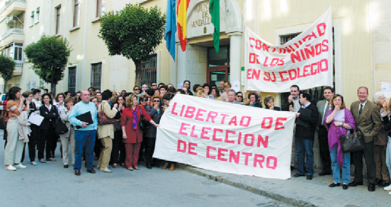 <i>Imágenes de la protesta. / Archivo. / Diario Jaén.</i>