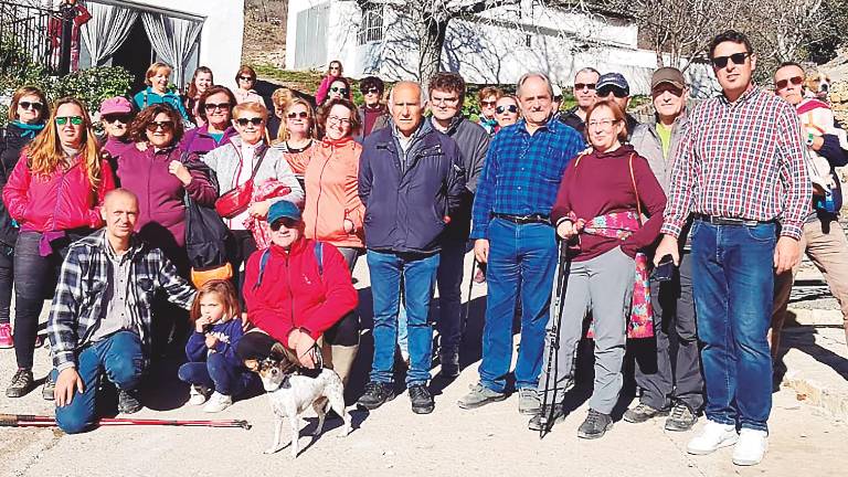 Recorrido de senderismo por el término frailero