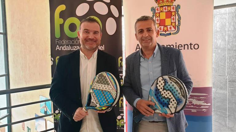 La Federación Andaluza de Pádel celebrará nueve torneos en la ciudad