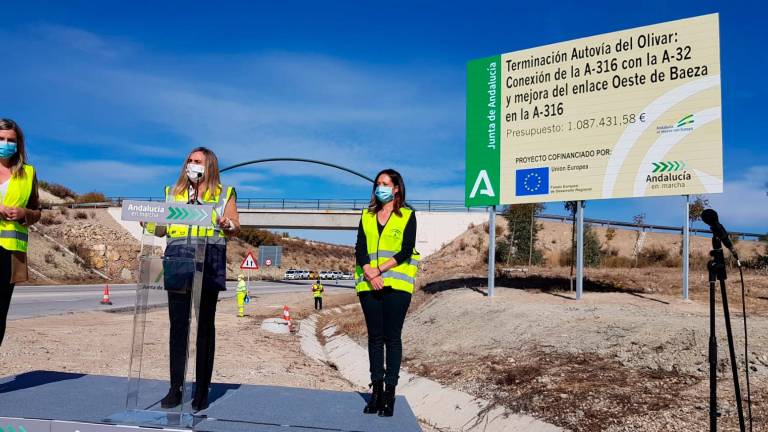 Arrancan las obras de conexión de la Autovía del Olivar con la A-32 en Baeza