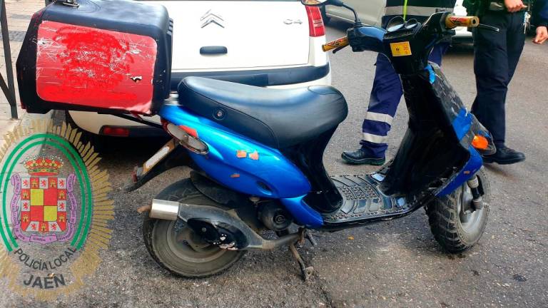 La Policía Local recupera una motocicleta robada