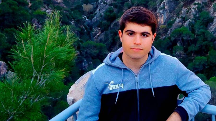 <i>El jiennense Sergio Jiménez estudia Ingeniería Forestal y Agrónoma en la Universidad de Córdoba.</i>