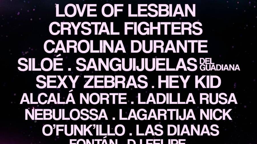 $!<i>Cartel definitivo del Oleosónica Jaén Music Fest 2026.</i>