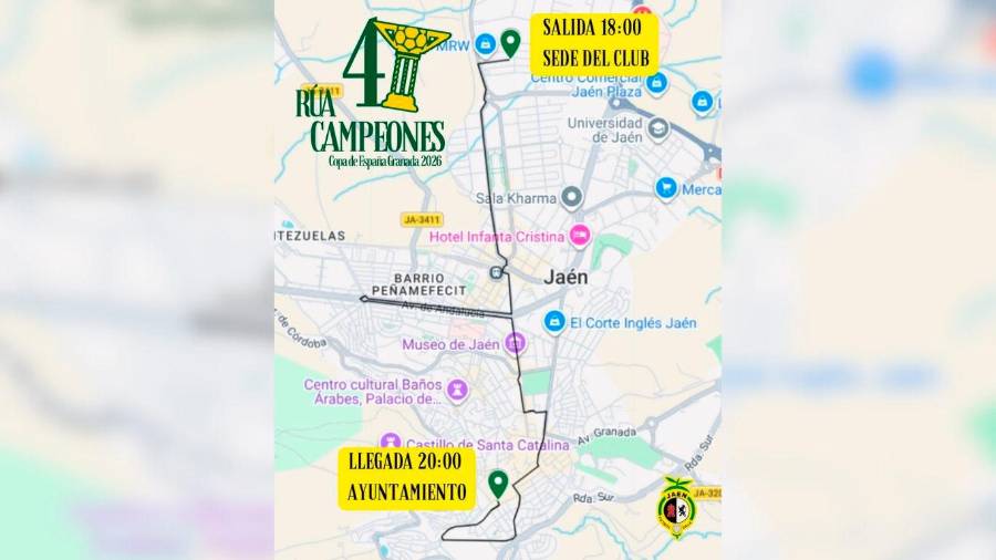 $!El Jaén Paraíso Interior celebrará la Copa de España con una rúa y recepción en el Ayuntamiento