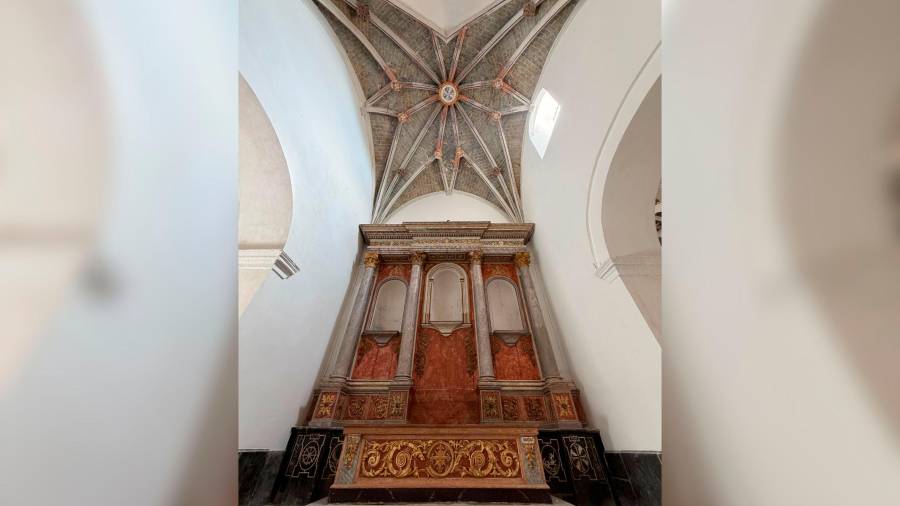 La rehabilitación de la iglesia de Santo Domingo encara su recta final