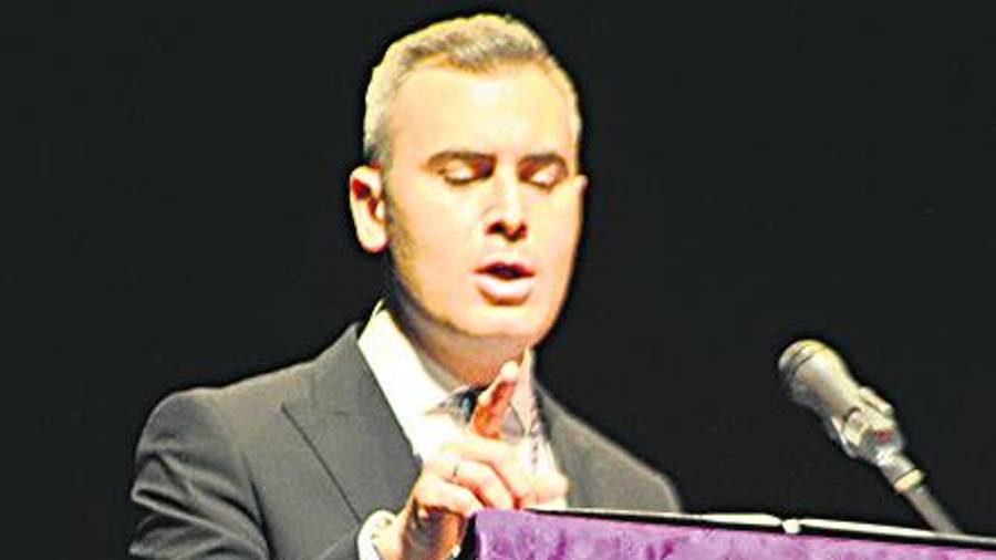 <i>Francisco Javier Alcántara Armenteros, pregonero del 2019.</i>