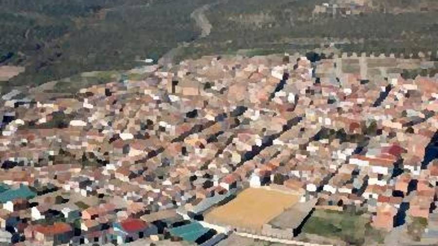 <i>Panorámica de Begíjar, en la comarca de La Loma. /Diario JAÉN.</i>