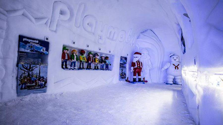 El laberinto de nieve más grande del mundo equivale a 10 pistas de tenis juntas y está situado en Polonia