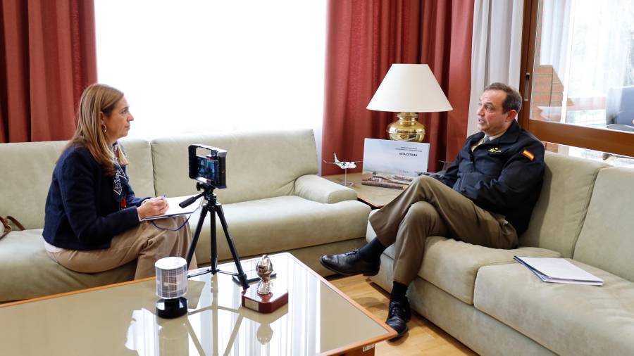 <i>Manuela Rosa Jaenes y Enrique Campo Loarte. / Jason Moyano / Diario JAÉN.</i>