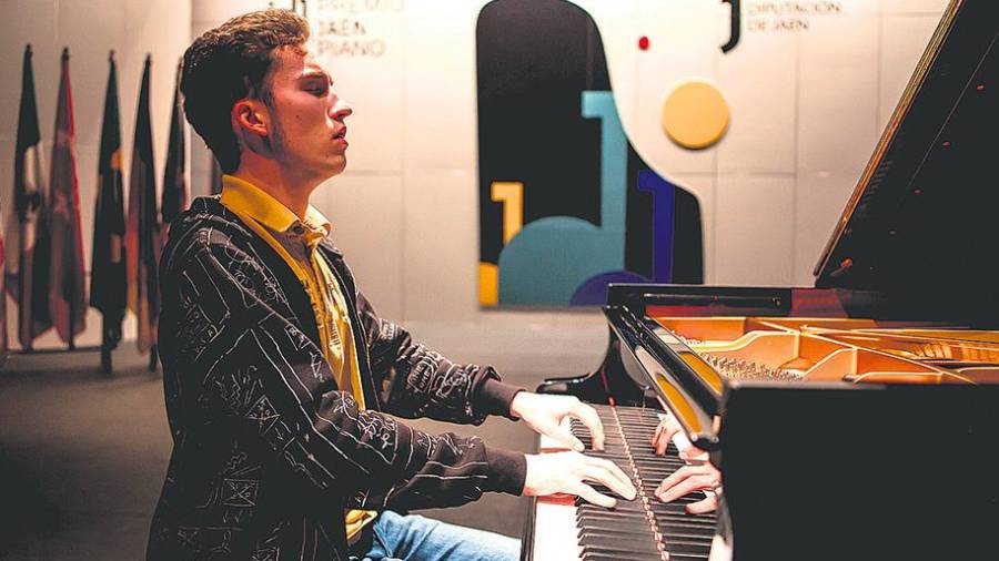 <i>El ruso Valentin Malinin. </i>