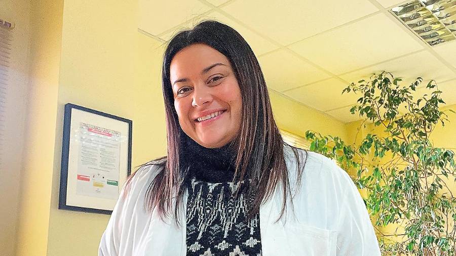 <i>Nany Moreno, directora de Seniors Viña del Rey de La Carolina.</i>