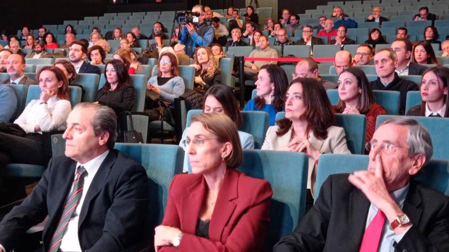 <i>Evaristo Jaime Gutiérrez, Inmaculada Herrador y Antonio Martín Mesa. / Fran Miranda.</i>