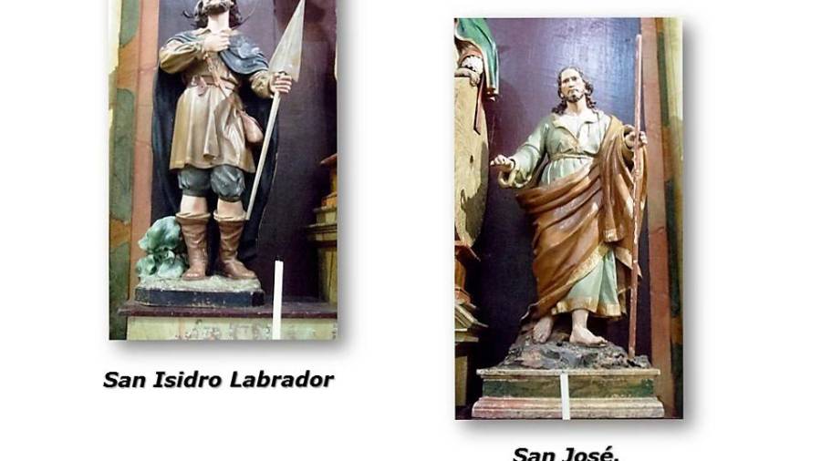 <i>San Isidro y San José. </i>