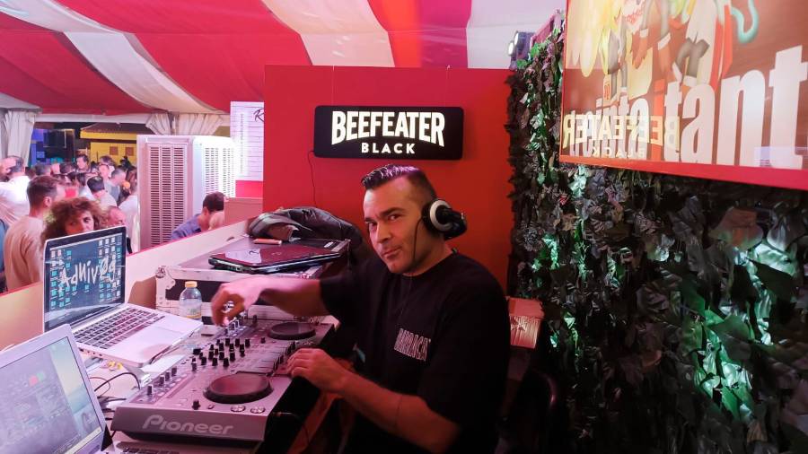 <i>Rubén Gutiérrez (dj Govinda). / Diario JAÉN.</i>