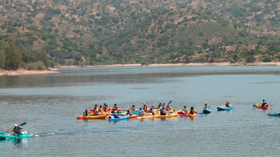 <i>Embalse del Encinarejo. / Archivo Diario JAÉN. </i>