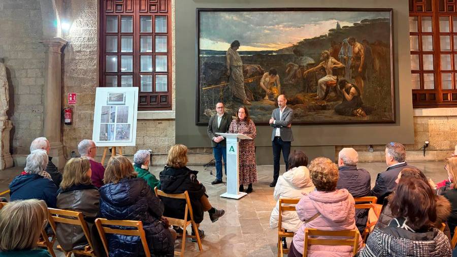 El Museo de Jaén exhibe restaurado el óleo “Rea Silvia”, de Rafael Hidalgo de Caviedes