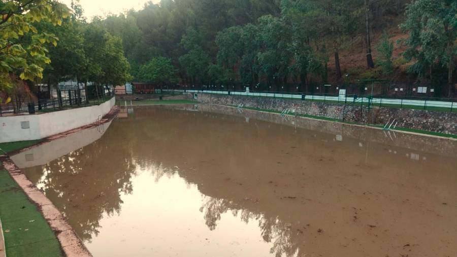 Orcera: Cómo ha amanecido la piscina de Amurjo, la más grande de Jaén