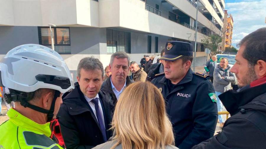 $!Julio Millán: “Esperamos que las máquinas lleguen para sacar el agua a lo largo del día de hoy”