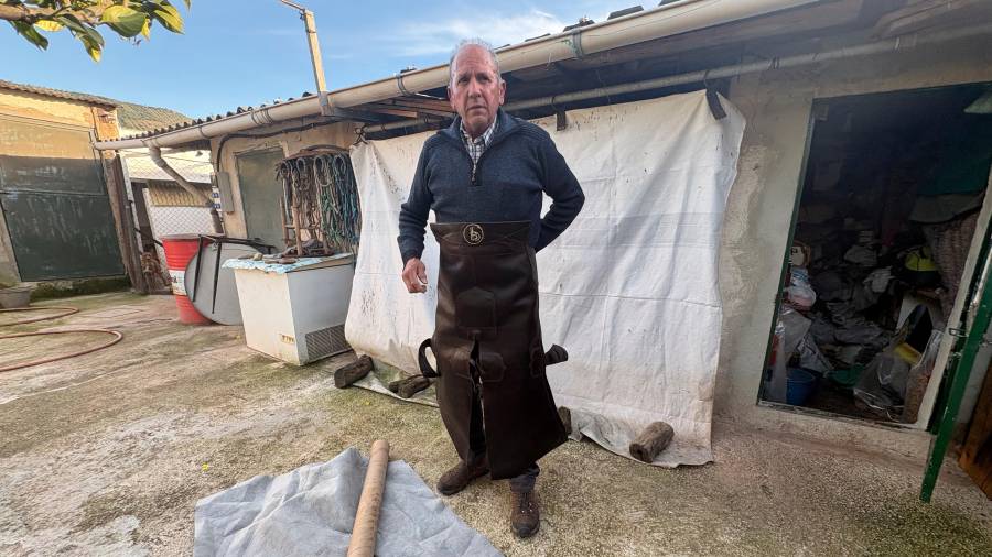 Patricio Sánchez, artesano y agricultor: “Mi pasión de siempre fue tener un caballo”