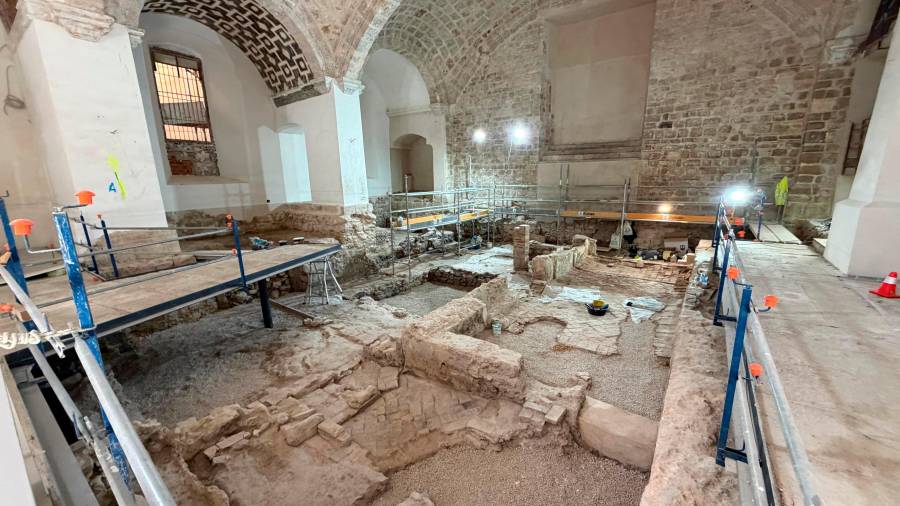 La rehabilitación de la iglesia de Santo Domingo encara su recta final