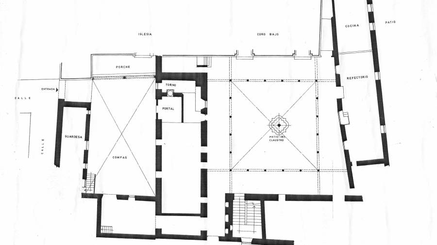 17: Luis Berges y la recuperación, en silencio, del claustro más antiguo de la capital (Continuará...)