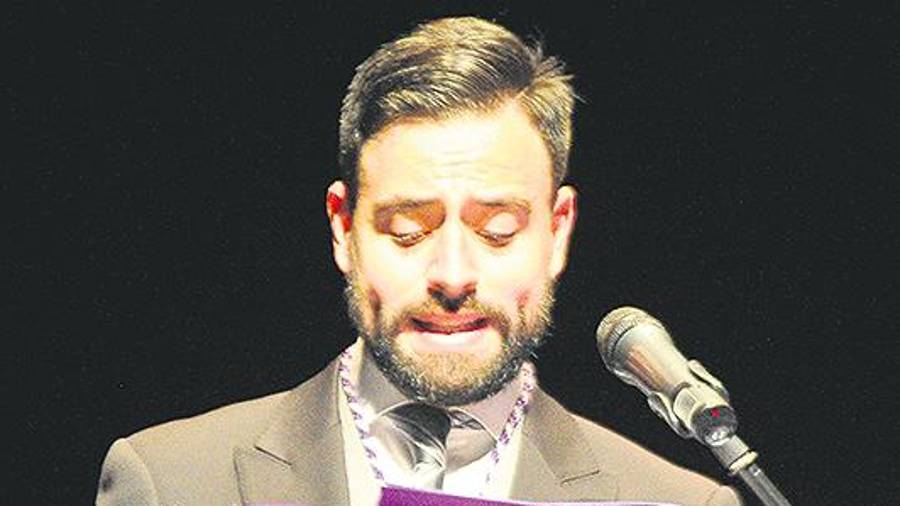 <i>Juan josé Armijo montesinos, vocal de Pasión de la Agrupación de Cofradías.</i>