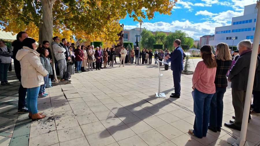 <i>Concentración en la Universidad de Jaén.</i>