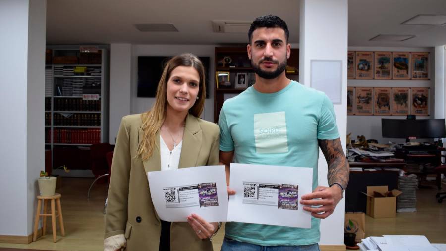 <i>Paula López Jurado y Pedro Jesús Barrio Araque.</i>