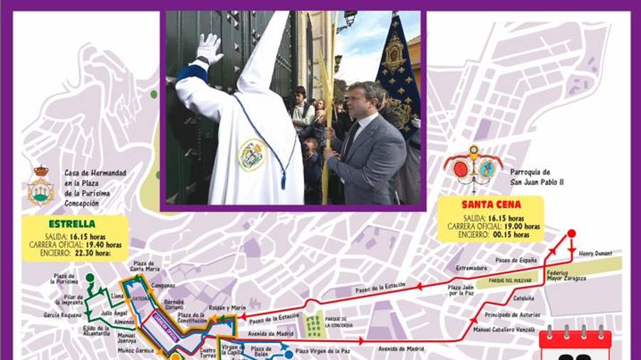 $!Estos son los horarios de las cofradías del Domingo de Ramos en Jaén