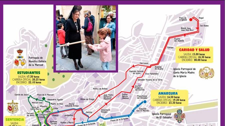 $!Estos son los horarios de las cofradías del Lunes Santo en Jaén