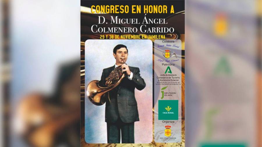 $!<i>Cartel del congreso. / Ayuntamiento de Jamilena.</i>
