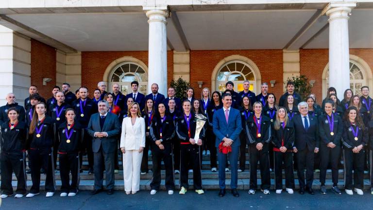Homenaje a las campeonas de la Liga de Naciones